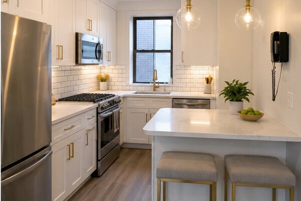 Kitchen after renovation by World Luxury Renovations